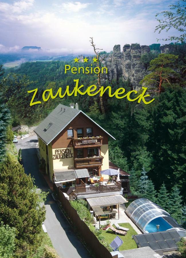 Pension Zaukeneck Bad Schandau Zewnętrze zdjęcie