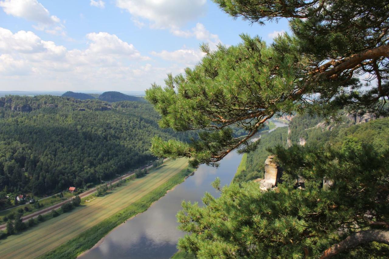 Pension Zaukeneck Bad Schandau Zewnętrze zdjęcie